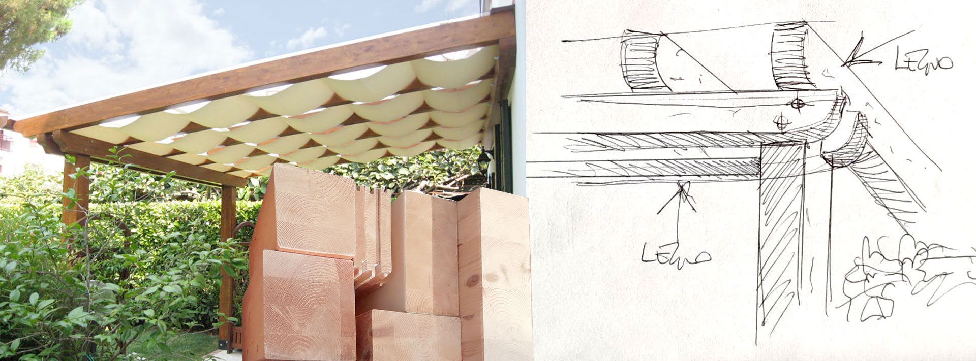 strutture in legno su misura